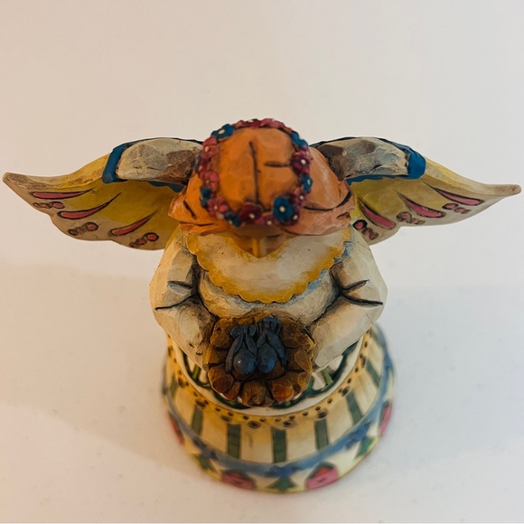 VTG 2002 Jim Shore Heartwood Creek for Enesco Angel of Love Figurine #F108924 - Picture 7 of 10